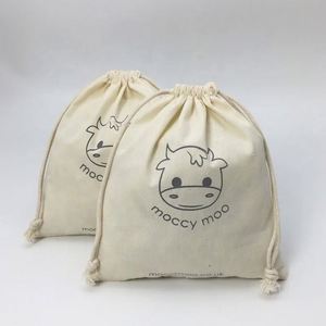 Custom Logo Printed Eco-friendly Biodegradable Luxury Organic Cotton Reusable <b>Drawstring</b> Dust Bag Storage <b>Pouch</b> for Handbag - Product Image 3