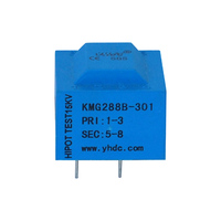 Transformateur d'impulsions de déclenchement SCR monophasé haute fréquence encapsulé dans du plastique YHDC 8V/15V/24V KMG288B 1KHz-10KHz 3000A