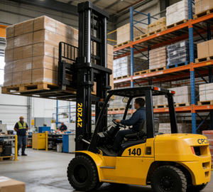 Montacargas Diésel CPCD140 de 14 Toneladas, Sistema Hidráulico Eficiente y Económico para el Transporte de Contenedores Logísticos - Product Image 5