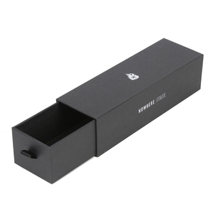 High quality cardboard box slide out drawer box packaging paper empty candle match box with logo