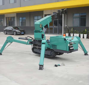 Piattaforma aerea mobile idraulica a braccio pieghevole per uso municipale, modello EPFC con cabina, per spazi ristretti, Shandong - Product Image 5