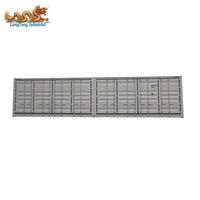 Conteneur maritime neuf de 40 pieds à ouverture latérale en acier Corten certifié CSC pour le stockage de marchandises