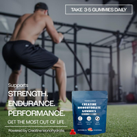 Gummies de créatine monohydrate halal à marque privée 3g pour la croissance et la récupération musculaire, complément fitness végétalien, 90 unités