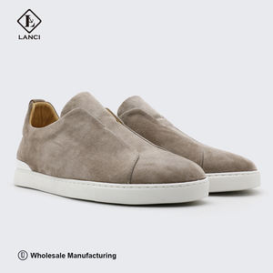 Fabricants de chaussures de sport personnalisées LANCI OEM, chaussures en cuir décontractées pour hommes, baskets personnalisées, boîte à chaussures de luxe - Product Image 1