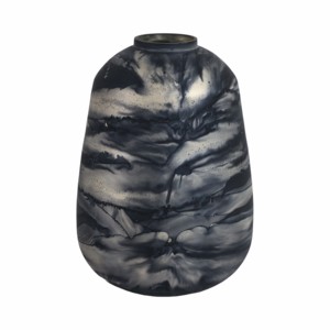 Vaso rotondo in vetro decorativo per fiori, centrotavola moderno per l'arredamento della casa - Product Image 4