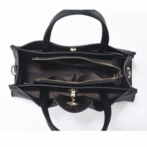 Wholesale Designer Bags Fashion Pure Color Diamond Lattice Waterproof Lightweight PU Leather Shoulder Bag Diagonal Women's 3L+ - Product Image 6