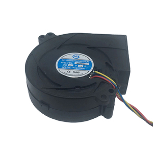 Ventilateur centrifuge haute pression 9733, ventilateur IP67, ventilateur DC 24V, ventilateur étanche, ventilateur électrique en plastique, ventilateur de refroidissement turbo, ventilateur 12V - Product Image 3