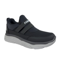 Baskets décontractées respirantes en maille Flyknit à enfiler, style sportif, légères, souples, à semelle épaisse, amortissantes et antidérapantes
