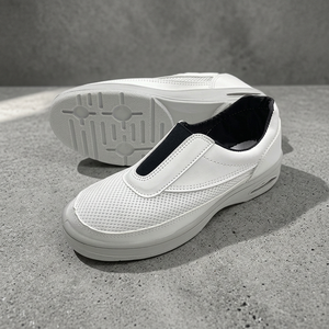 Chaussures à dissipation statique Coussin d'air Semelle extérieure en PU Ventilation Salle blanche Contrôle ESD Meilleur prix et bon état Fabriqué en Corée - Product Image 3