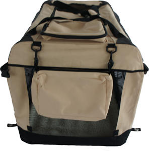 Jaula Plegable de Alta Calidad para Mascotas, Perros y Gatos, Interior y Exterior, con Laterales Suaves, Transpirable y Antiarañazos - Product Image 6