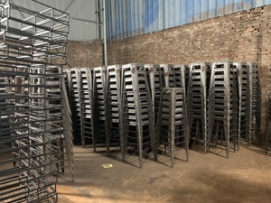 Taburete de Bar de Cuero PU a <span class=keywords><strong>Precio</strong></span> de Fábrica, Estilo Industrial para Cafetería, Bar, Restaurante, <span class=keywords><strong>Cocina</strong></span>, Silla Alta de Hierro - Product Image 6