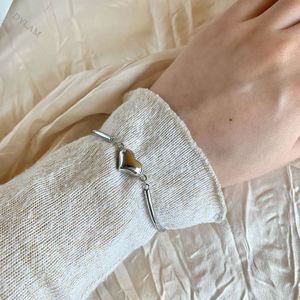 Dylam 925 Sterling Silver 18K Gold Plated Forever Love Knot <b>Infinity</b> <b>Bracelets</b> for Women Gold <b>Bracelet</b> for Women - Product Image 2