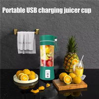 Aangepaste Kleur Logo Presser Kleine Persoonlijke Elektrische Usb Machine Mini Draagbare Vruchten Glazen Blender Draagbare Juicer