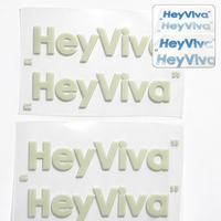 Adesivi Termotrasferibili in Silicone Fotocromatici UV, Etichette per Indumenti Delicate sulla Pelle e Invisibili per T-Shirt, Abbigliamento Sportivo e Activewear