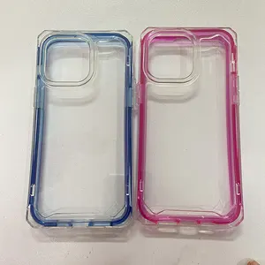 Capa de TPU Epoxy para ZTE Blade A33S A52 V41 Smart, de alta qualidade, 2.5mm, com padrões extravagantes e estilo feminino