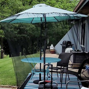 Dù che nắng Roman Patio ô màn chống muỗi vườn sân ô có thể gập lại Màn chống muỗi - Product Image 4