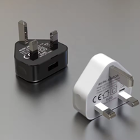 Pengisi daya ponsel PD 20W UK usb Tipe c, charger cepat trendi, aksesori elektronik Tipe c