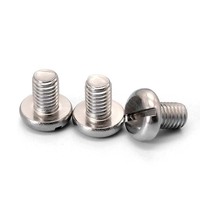 Vis de machine fendues à tête cylindrique en acier inoxydable 304 M1.6 M2 M2.5 M3 M4 M5 M6 M8 M10 – Fixations pour assemblage électronique
