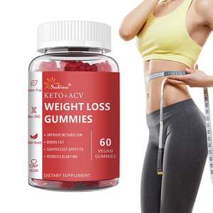 Gommose Dimagranti Keto + ACV all'Ingrosso - Aumenta l'Energia, Favorisce la Disintossicazione, Brucia i Grassi, Sopprime l'Appetito e Stimola il Metabolismo 60 - Product Image 1