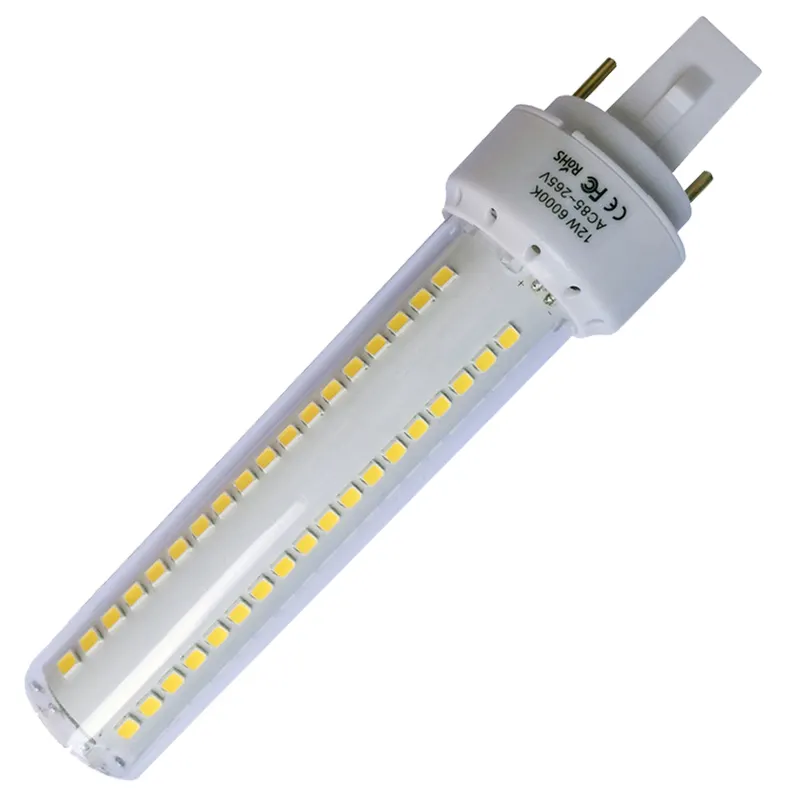 LED Gx24 4 핀 기본 전구 12W 220V 자연 흰색 4000K 옥수수 빛