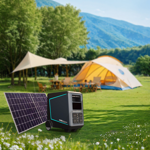 Station d'alimentation portable solaire Senci 3600w 3685wh, charge sans fil AC, batterie de secours pour la maison FP3600, charge USB sans fil - Product Image 3