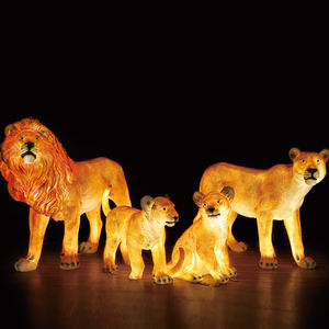 Glass Fiber Reinforced Plastics Lion <strong>Tiger</strong> Elephant Squirrel Deer Ip65 Waterproof Holiday Led Decoration Landscape <strong>Motif</strong> Light - Product Image 3