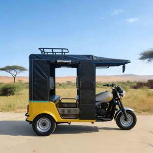 Nuevo Triciclo Rickshaw de Tres Ruedas, Motocicleta, Vehículo Tuk Tuk Bajaj King, Triciclo de Pasajeros a Gasolina, Volante a la Derecha - Product Image 4