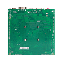 Motherboard ITX industri Mini N100/N97/N150/N305 Intel 12 Gen DDR4 tunggal X86 Linux RS232 LVDS kios Mainboard untuk PC