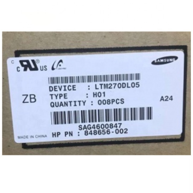 LTM270DL05-H01 27 Inch QHD 65 HZ 350 Nits LCD Display Screen Panel LM270WQC LM270WQA-SSA1 LM270WQC-SJA1