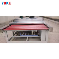 Équipement horizontal de lavage et de séchage du verre, équipé d'une machine de traitement du verre PLC avec certification CE