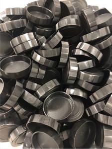 내경 11mm/12mm/17mm/28mm/29mm/25.5mm/32mm/33mm 망원경 산업용 현미경 렌즈 먼지 보호 검정색 플라스틱 렌즈 캡 - Product Image 4