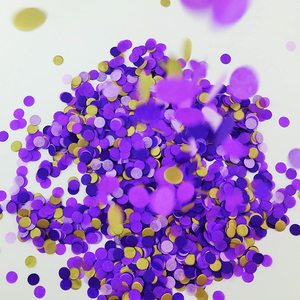 2.5Cm Ronde Roségouden Roze Cirkels Confetti Vloeipapier Tafel Confetti Dots Voor Valentijnsdag Huwelijksfeest Babyshower - Product Image 6
