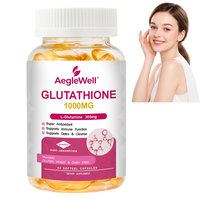 Gélules de Glutathion 1000mg en gros OEM ODM avec L-Glutamine, Supplément de bien-être cutané à absorption élevée, Marque privée personnalisée