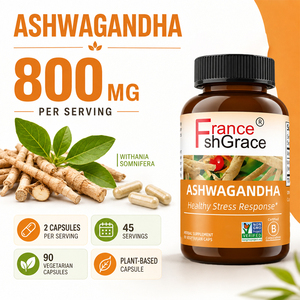 Complément d'Ashwagandha Shecome à haute puissance pour adultes, favorise l'énergie et le sommeil, meilleurs extraits de plantes d'Ashwagandha - Product Image 4