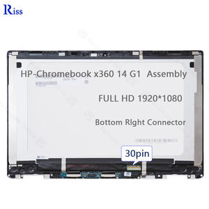 สำหรับ HP <span class=keywords><strong>Chromebook</strong></span> <span class=keywords><strong>x360</strong></span> <span class=keywords><strong>14</strong></span> <span class=keywords><strong>G1</strong></span> หน้าจอ LED LCD ขนาด <span class=keywords><strong>14</strong></span>.0 นิ้ว แบบบาง 30 พิน สำหรับแล็ปท็อป ความละเอียด 1920x1080 พร้อมจอสัมผัส - Product Image 5