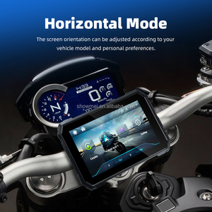 Écran de navigation pour moto de 5 pouces, sans fil, CarPlay Android, rotatif horizontal et vertical, BT TPM - Product Image 2