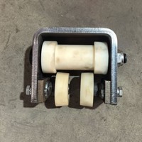 Chariot à roulettes en nylon avec supports pour roues en H, en I et rouleaux de guidage, 3/4/5 roues, pour usage en restaurant, capacité de charge élevée