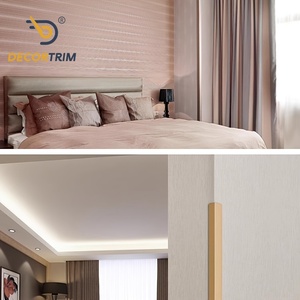 DECORTRIM Protecteur d'angle en alliage d'aluminium durable Bande de bord à angle droit décorative Garniture de bord de mur pour carrelage - Product Image 6