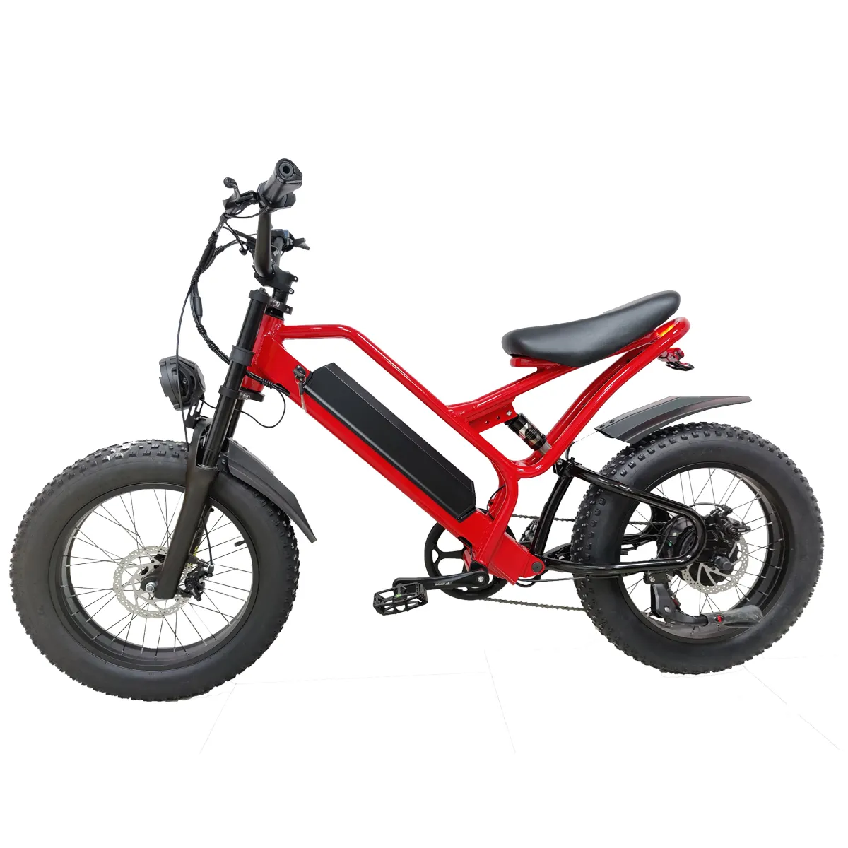 2023 नई मॉडल बिजली साइकिल 500W 1000W 16Ah इलेक्ट्रिक बाइक 20 इंच वसा टायर बंद-रोड माउंटेन ebike के लिए वयस्क पुरुषों डिस्क ब्रेक