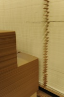 Papier de soie blanc de marque Carte Dozio, fabriqué en Italie, 100% recyclé vierge, 22/25g/m², conforme aux normes alimentaires, imprimable, logistique