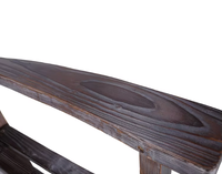Nouvelle chaise à bascule moderne en cèdre pour usage intérieur et extérieur, siège confortable en bois naturel, bascule personnalisée