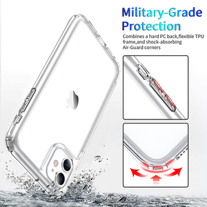 Rõ ràng mềm TPU linh hoạt khung trường hợp cứng Bumper backcover cho <span class=keywords><strong>Iphone</strong></span> <span class=keywords><strong>6</strong></span>-16 Samsung S9 để S21 với hộp bán lẻ - Product Image 6