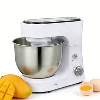 Nouveaux modèles de robot pâtissier électrique avec moteur AC 600W, 6 vitesses, bol de 6,5L pour la cuisine domestique et la boulangerie