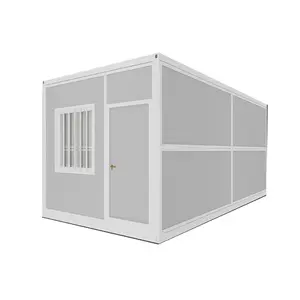 Flat Pack Steel Storage Containers Steel Frame Structure Flat Pack Container House Prefabricated Container House With Flat Pack