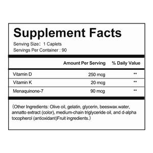 OEM/ODM プライベートラベル ビタミンD3 マンゴーソフトジェルサプリメント 非遺伝子組み換え ハラル認証 免疫力強化 カルシウム吸収サポート - Product Image 2
