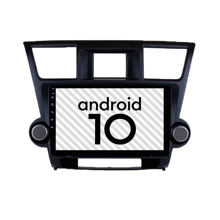 トヨタハイランダー2009-201410インチカーMP5プレーヤー用Android10 1 16GB4コアAndroidプレーヤー