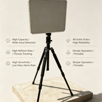 Radar de Monitoreo Costero para Todo Clima, 16 km, IP66 Impermeable, Monitoreo de Embarcaciones Marítimas, Radar Anti-drones, Seguridad del Espacio Aéreo de Prisiones