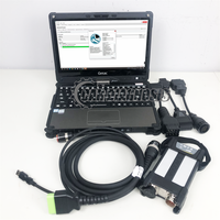 Software de diagnóstico de herramientas tecnológicas para resolver problemas en la interfaz Vocom 2, vehículos comerciales, equipos de construcción, motores industriales + laptop