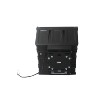 Enceinte Line Array d'extérieur avec couverture réglable et suspension sans outil pour systèmes de sonorisation événementiels