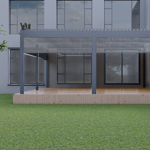 <strong>3X3</strong> 3X4 3.5X5 3X5 Aluminium <strong>Tiles</strong> for Bioclimatique Retractable Roof Outdoor Waterproof Pergola Manufacturers - Product Image 4